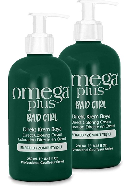 Bad Girl Zümrüt Yeşili 2li Saç Boyası Seti 250ML+250ML