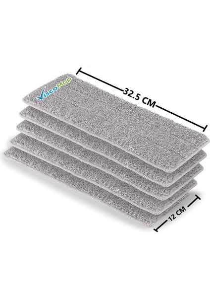 Tablet Mop Yedek Bezi Zambak Tablet Uyumlu 4'lü