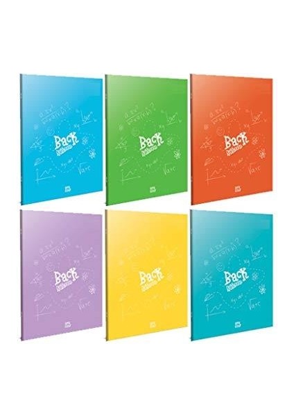 185519 Defter A5 Eko Back Pp 60 Yaprak Çizgili 4991