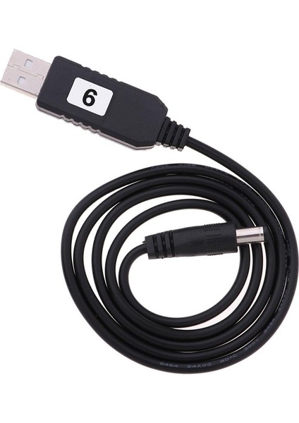 3ft USB 5 V Dc 9 V Adım Yukarı Dönüştürücü Gerilim Regülatörü Kablo 5.5 x 2.1mm (Yurt Dışından)