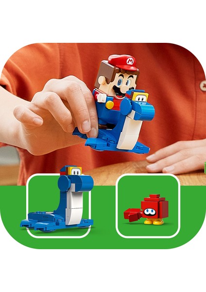 Super Mario# Dorrie#nin Plajı Ek Macera Seti 71398 - 6 Yaş ve Üzeri Çocuklar İçin Koleksiyonluk Oyuncak Yapım Seti (229 Parça)