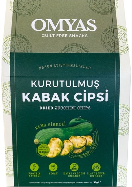 Elma Sirkeli Kabak Cips