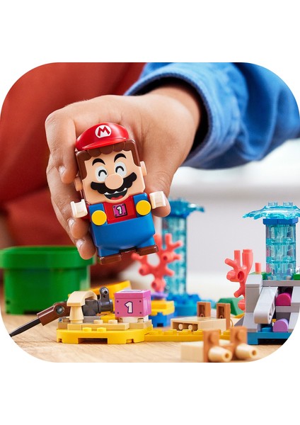 Super Mario# Dorrie#nin Plajı Ek Macera Seti 71398 - 6 Yaş ve Üzeri Çocuklar İçin Koleksiyonluk Oyuncak Yapım Seti (229 Parça)