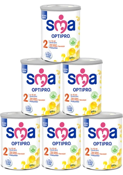 Optipro 2 6-12 Ay Bebek Sütü 800 gr x 6 Adet