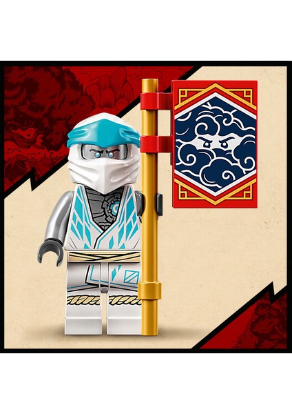 Ninjago® Zane#in Güçlendirici Robotu Evo 71761 - 6 Yaş ve Üzeri İçin Ninja Oyuncağı İçeren Oyuncak Yapım Seti (95 Parça)