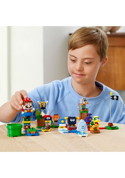 Super Mario# Karakter Paketleri # Seri 4 71402 Yapım Seti (Kapalı Paket 1 Adet Minifigür)