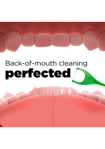Gum Soft Picks Diş Arası Temizleme Arayüz Fırçası Kürdan 50 Ade fırsatları