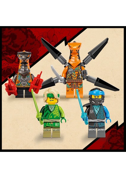 Ninjago® Lloyd#un Efsanevi Ejderhası 71766 - 8 Yaş ve Üzeri İçin Ninja Oyuncağı İçeren Oyuncak Yapım Seti (747 Parça)