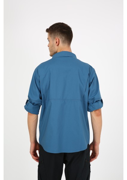 Monel Outdoor Mavi Turkuaz Tactical Gömlek Taktik Giyim Ripstop Gömlek modelleri