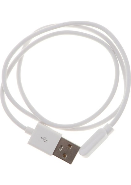 Prettyia Manyetik USB Şarj Kablosu Şarj Kablosu 2 Pin Için (Yurt Dışından)