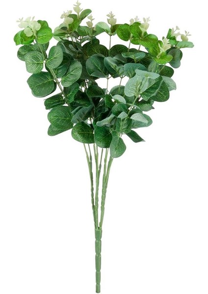 Yapay Çiçek Okaliptus Demet Yeşil Aradal Garnitür Eucalyptus