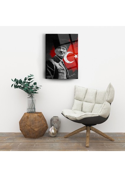 Atatürk 7 Cam Tablo Atatürk Tablosu fiyatları