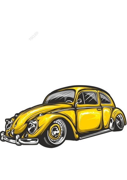 Vosvos Volkswagen Tosba Sticker 20 cm