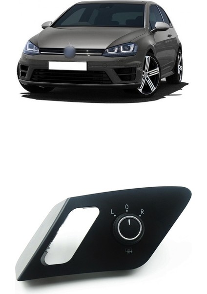 Volkswagen Golf 7 Ayna Kontrol Düğmesi Oem:5g0 959 565Q indirimleri