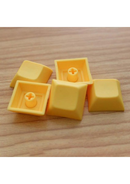 12 Adet Dsa Profile Keycaps 7.42MM Dıy Mx Anahtarları Mekanik Klavye Kırmızı (Yurt Dışından)