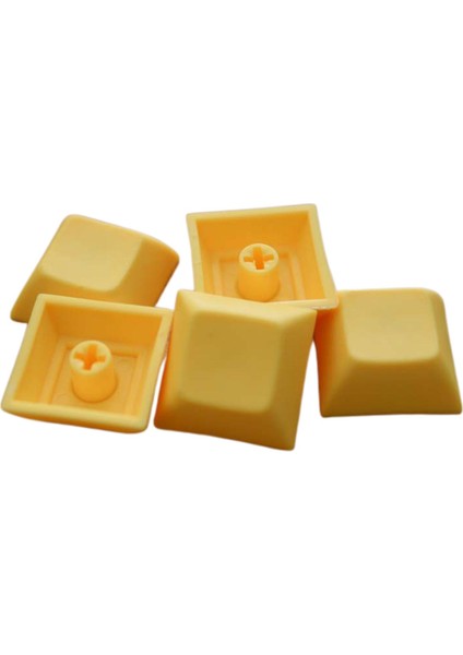 12 Adet Dsa Profile Keycaps 7.42MM Dıy Mx Anahtarları Mekanik Klavye Kırmızı (Yurt Dışından)