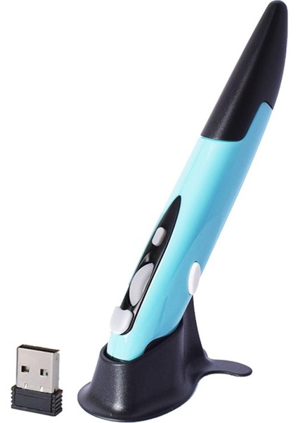 Kablosuz Optik Cep Kalem Fare, USB Kablosuz Optik Kalem Fare 800/1000/1200 Kırmızı (Yurt Dışından)