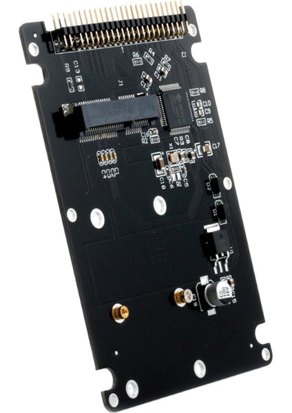 Msata SSD Ila 44 Pin Ide Adaptörü Msata Ide Dönüştürücü Kart 2,5 Inç Ide HDD Olarak (Yurt Dışından)
