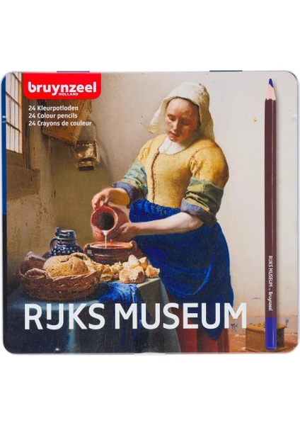 Ruks Museum 24 Renk Kuru Boya Seti