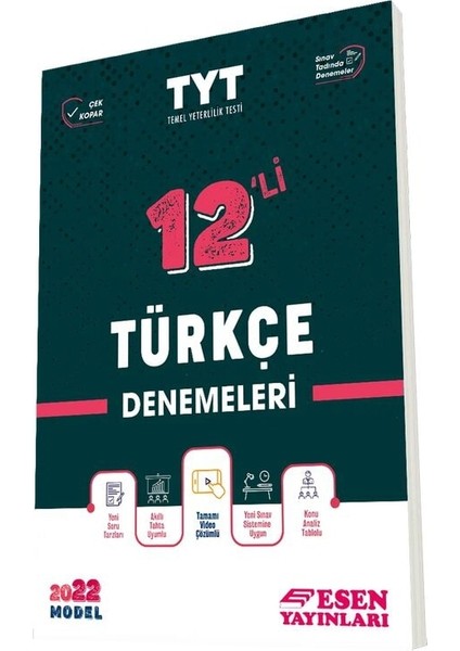 TYT 12'li Türkçe Denemeleri