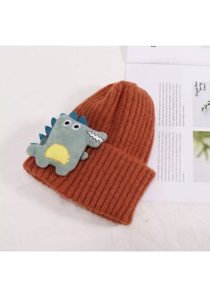 Soft and Baby Turuncu Dinozor Bere