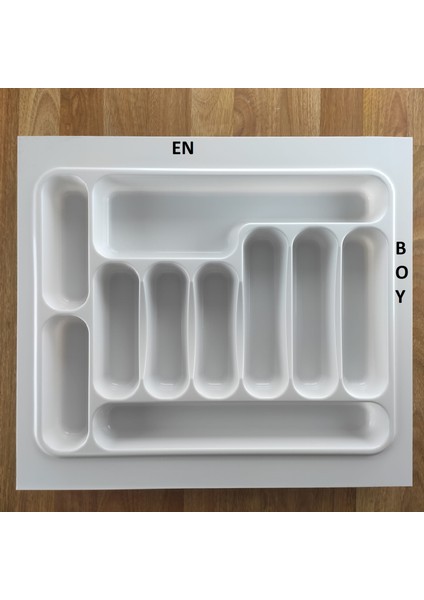 55/49 Cm Cekmece Içi Luks Beyaz Kaşıklık 50/40 Cm Kadar Kesılebılır Kesım fiyatları