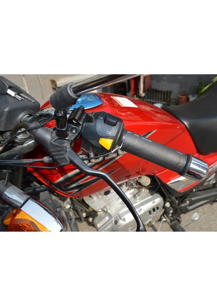 Motosiklet 12 V Elektrikli Isıtmalı El Sapları Isıtıcı Isıtıcı Anahtar Tipi 2 ile Prewired (Yurt Dışından)