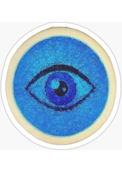 Nazar Boncuğu MODEL10 Sticker Oto Yapıştırma Etiket 15 cm