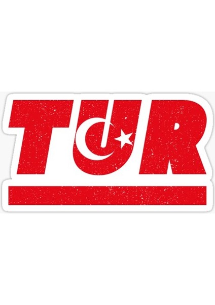 Türkiye Logo Araba Sticker Etiket Yapıştırma 20 cm