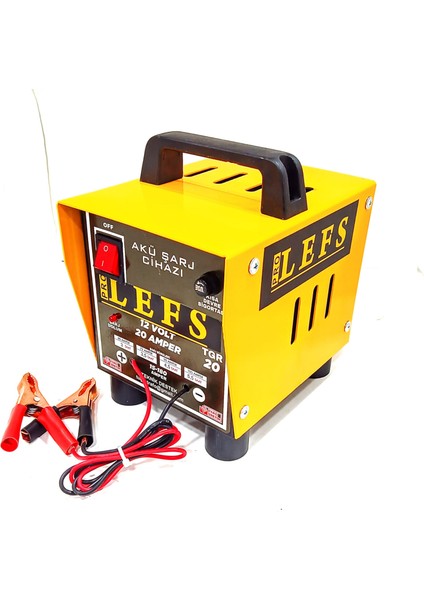 Pro Lefs Akü Şarj Cihazı 12 Volt 20 Amper 180 Ampere Kadar Şarj