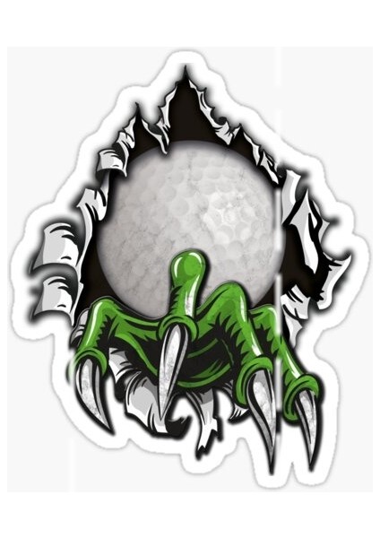 Canavar Pençe Araba Oto Sticker Yapıştırma 19 cm Tt