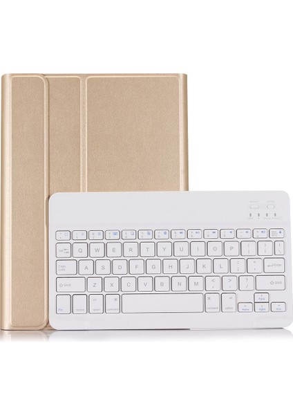 Galaxy Tab S7 T870 / T875 Klavye ve Deri Kılıf (Yurt Dışından)