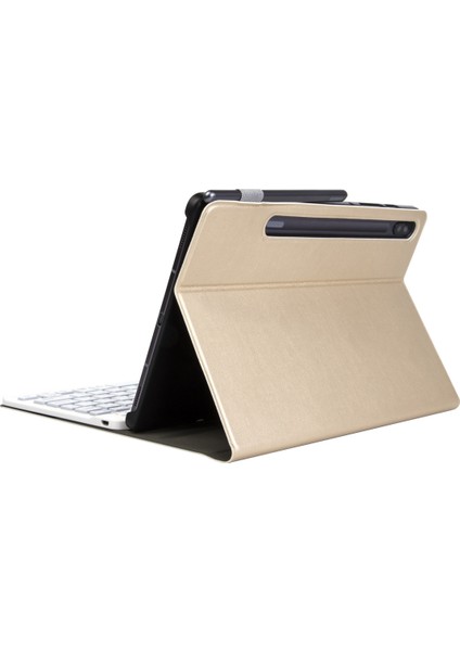 Galaxy Tab S7 T870 / T875 Klavye ve Deri Kılıf (Yurt Dışından)