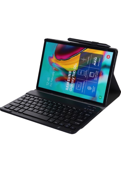 A307 Galaxy Tab A 8.4 T307 Için Bluetooth Klavye ve Kılıf (Yurt Dışından)