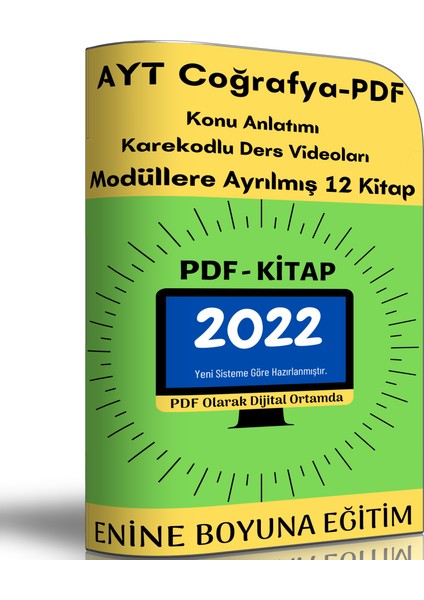 AYT Coğrafya Hazırlık Kitabı (500 Sayfalık Pdf)