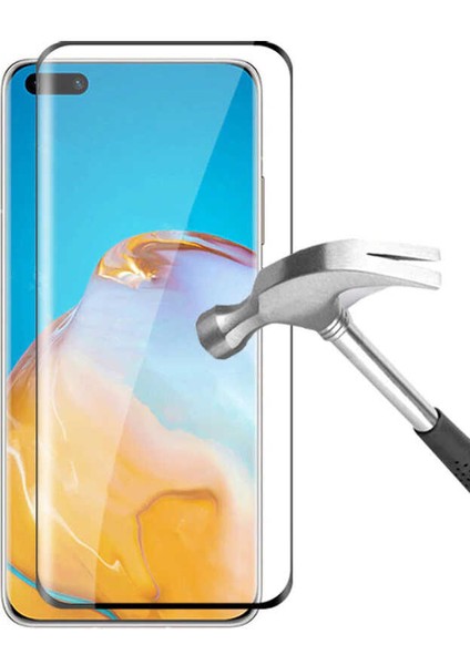Huawei P40 Pro Ekran Koruyucu Kavisli Cam Tam Kaplayan Polymer Nano modelleri