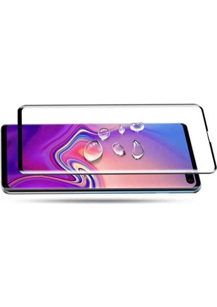 Samsung Galaxy S10 Plus Ekran Koruyucu Kavisli Cam Tam Kaplayan Polymer Nano indirimleri