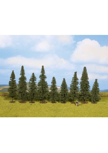 Köknar Ağaçları 9 Parça H:8-12CM