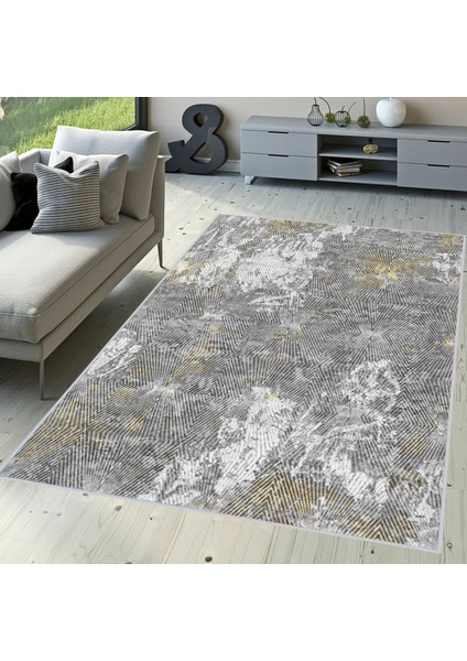 Dijital Baskı Yıkanabilir Kaymaz Taban Salon Halısı RVG1634-HT371