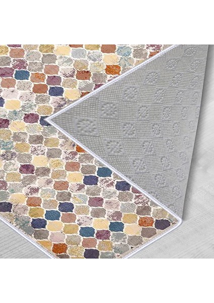 Dijital Baskı Yıkanabilir Kaymaz Taban Salon Halısı RVG1628 modelleri