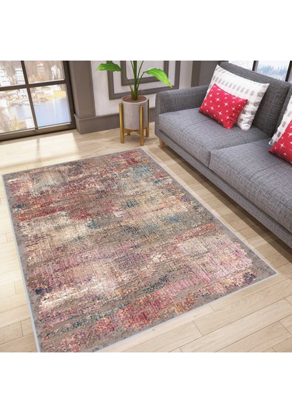 Dijital Baskı Yıkanabilir Kaymaz Taban Salon Halısı RVG1646-HT134