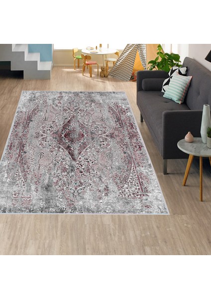Dijital Baskı Yıkanabilir Kaymaz Taban Salon Halısı RVG1638-HT935