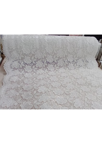 Pvc Dantel Kaymaz Raf-Dolap-Çekmeçe Örtüsü / Eni : 50 cm x 5 M