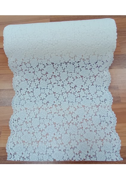 Pvc Dantel Vestiyer Sehba-Çekmeçe-Dolap Içi-Raf Örtüsü / Eni: 35 cm x 5 M