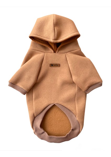 Ginger Kapüşonlu Polarlı Kedi Köpek Sweatshirt