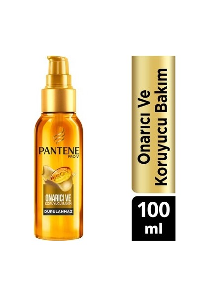 Onarıcı ve Koruyucu Bakım Keratin Onarıcı E Vitaminli Yağ 100ML Avantajlı