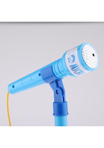 Karaoke Makinesi Müzik Oyuncak Oyun 1 Mikrofon ve Ayarlanabilir Standı ile Set (Yurt Dışından)