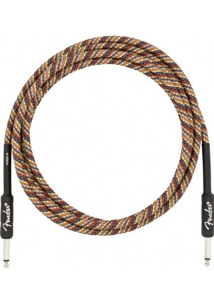 10 Festival Instrument Cable Pure Hemp Rainbow Kablo 3 Metre