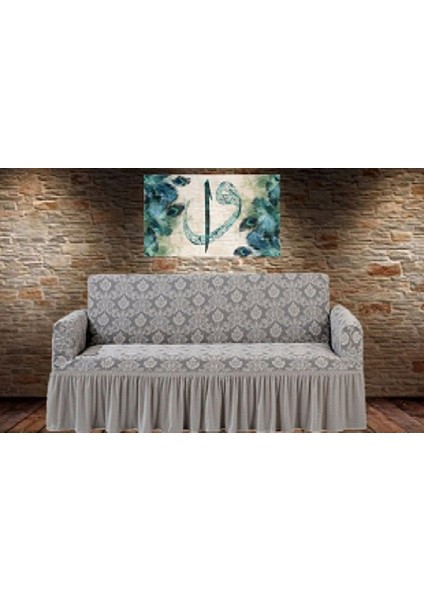 Luda Star Açık Kahve Yıldız Dekoratif Yastık