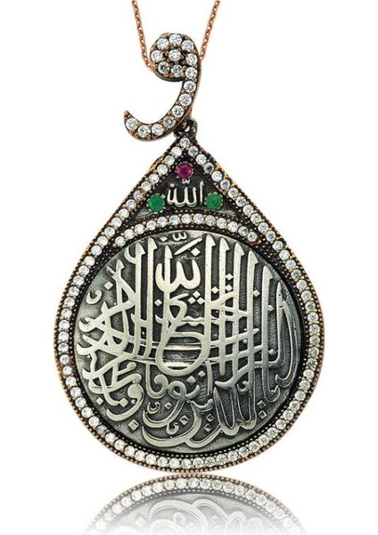 Nazar Duası 925 Ayar Gümüş Kolye